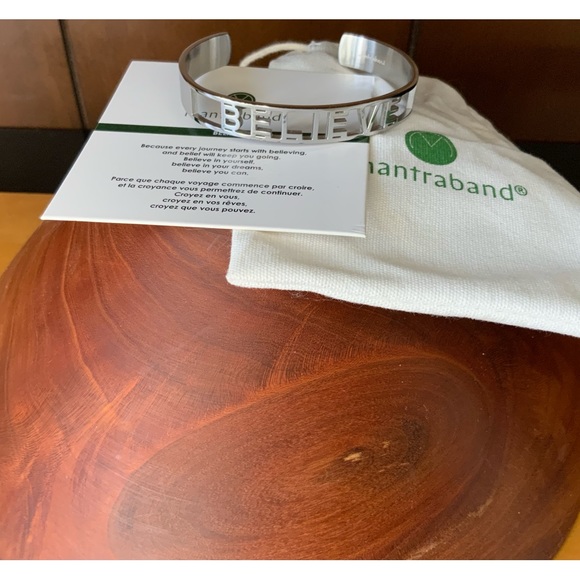 MantraBand Jewelry - Mantraband “Believe” bracelet